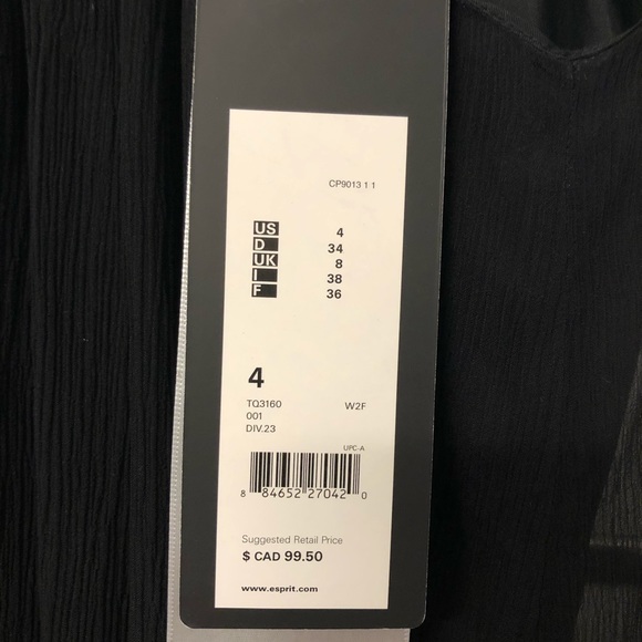 NEW Esprit Silk dress - Picture 4 of 5